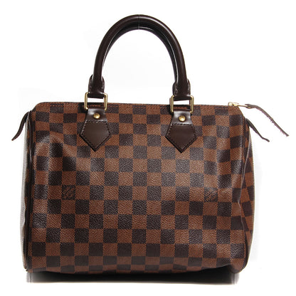 Louis Vuitton Damier Ebene Speedy 25 1 of 7