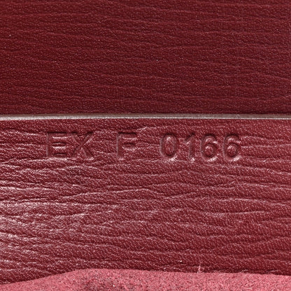 Givenchy Textured Calfskin Mini Pandora Box Chain Crossbody Bag Oxblood 6 of 9