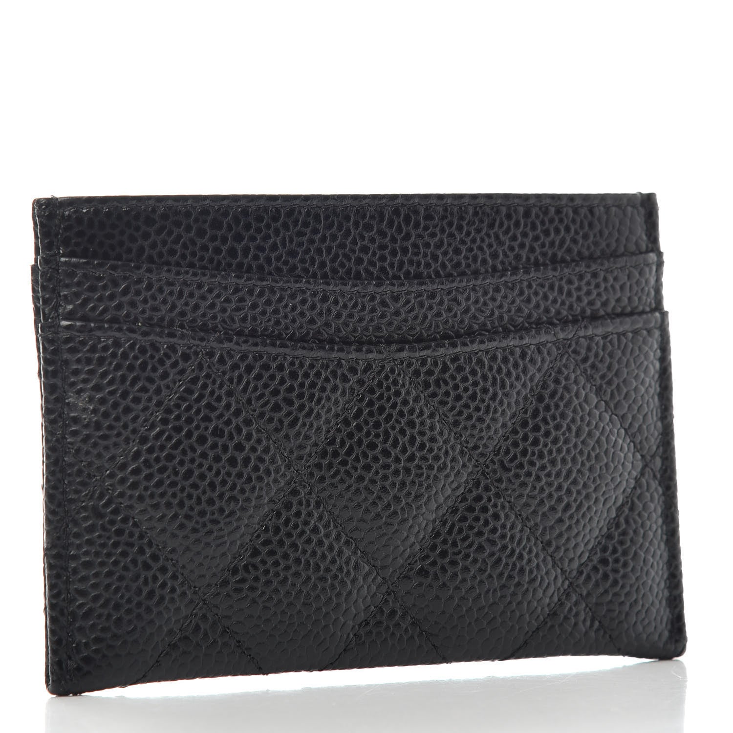 Chanel Caviar Quilted Card Holder Black 3 of 8