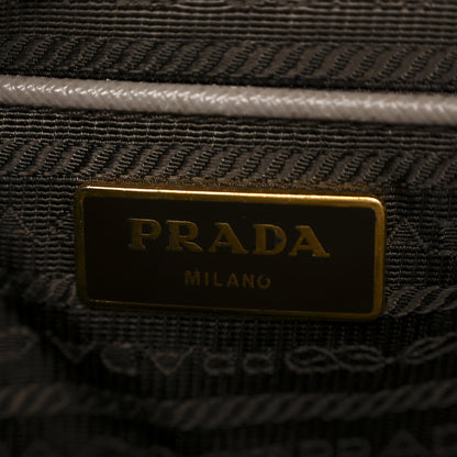 Prada Saffiano Large Galleria Double Zip Tote  Argilla 6 of 15