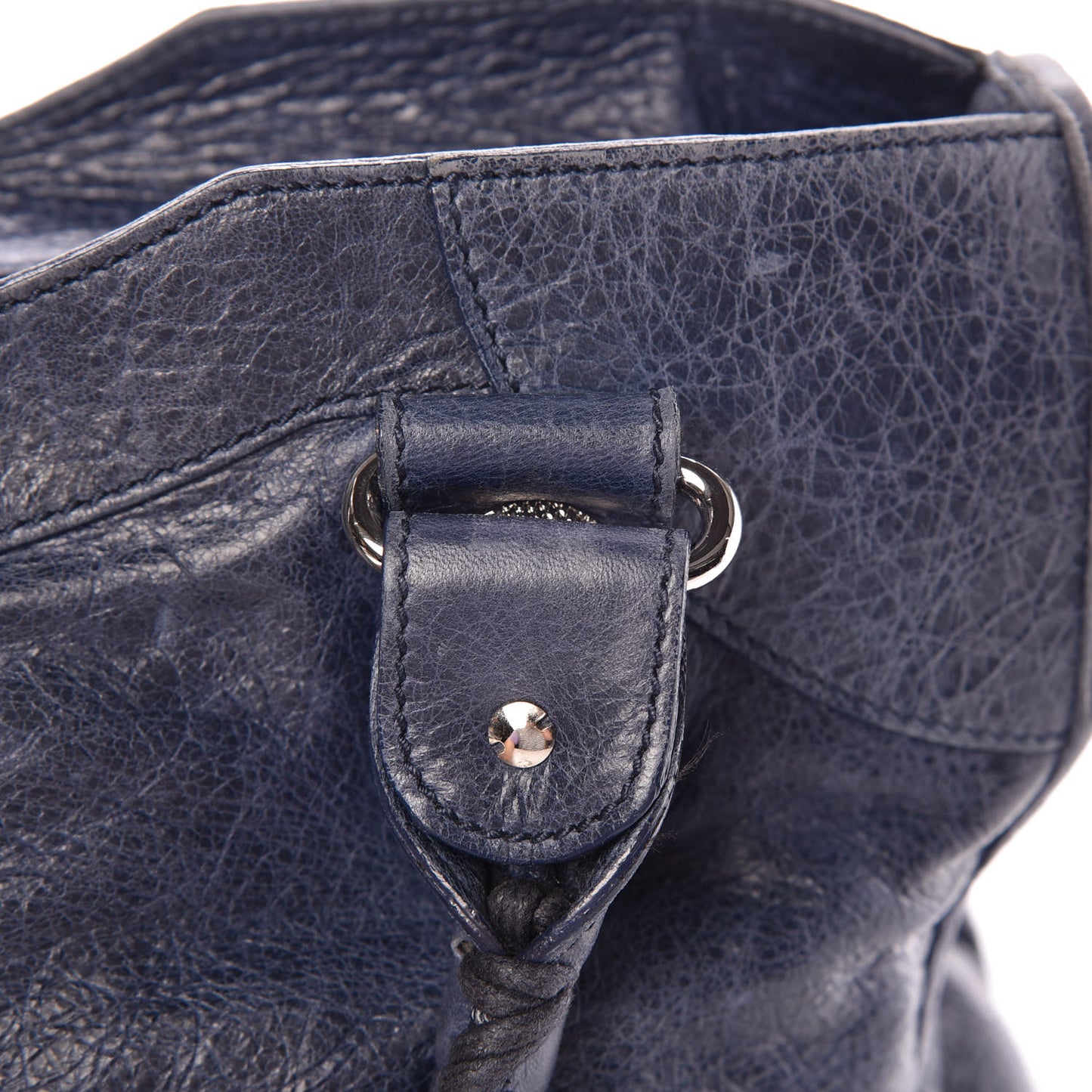Agneau Giant 21 Silver Hardware City Bleu Roi