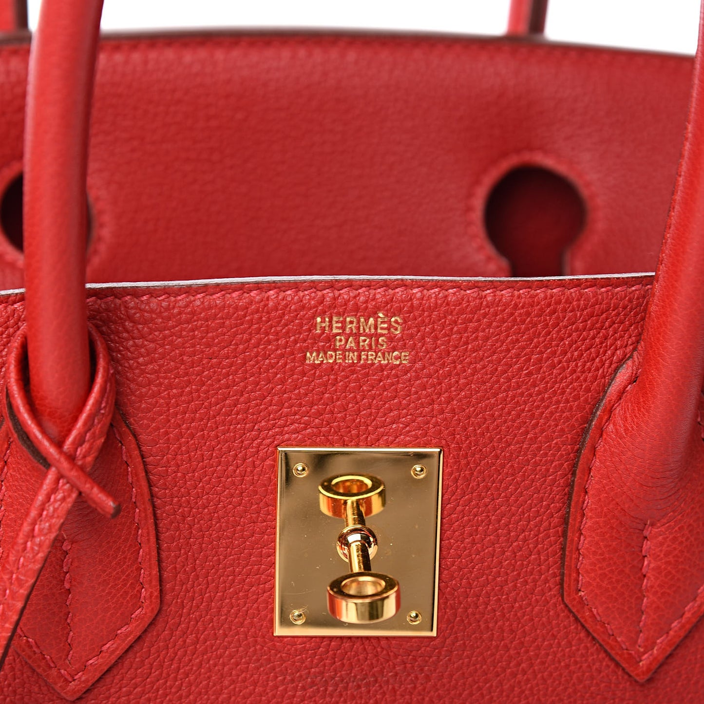 Togo Birkin 30 Rouge Vif