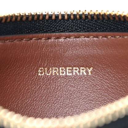 Burberry E-Canvas Calfskin Icon Stripe Zip Coin Case Archive Beige 6 of 6