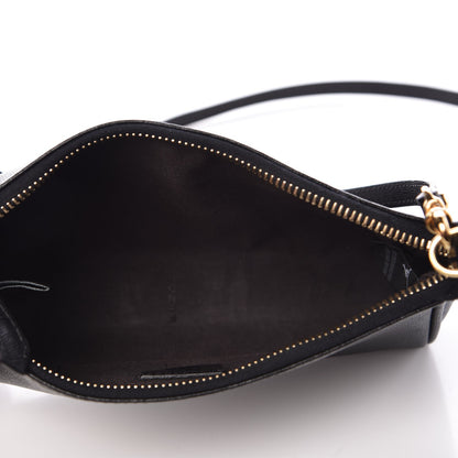 Fendi Vitello Elite Mini Pouch Crossbody Black 5 of 7