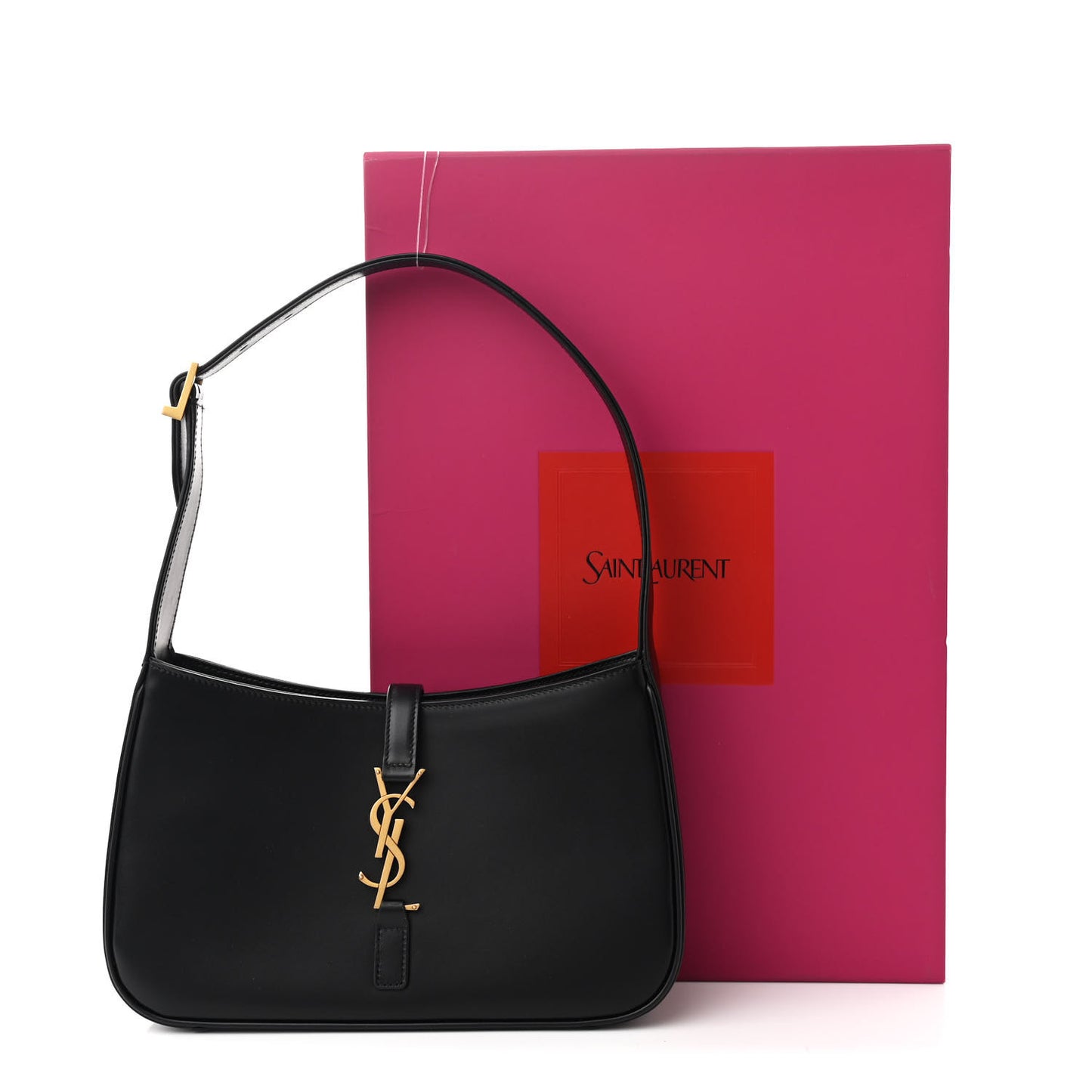 Smooth Calfskin Le 5 A 7 Hobo Black