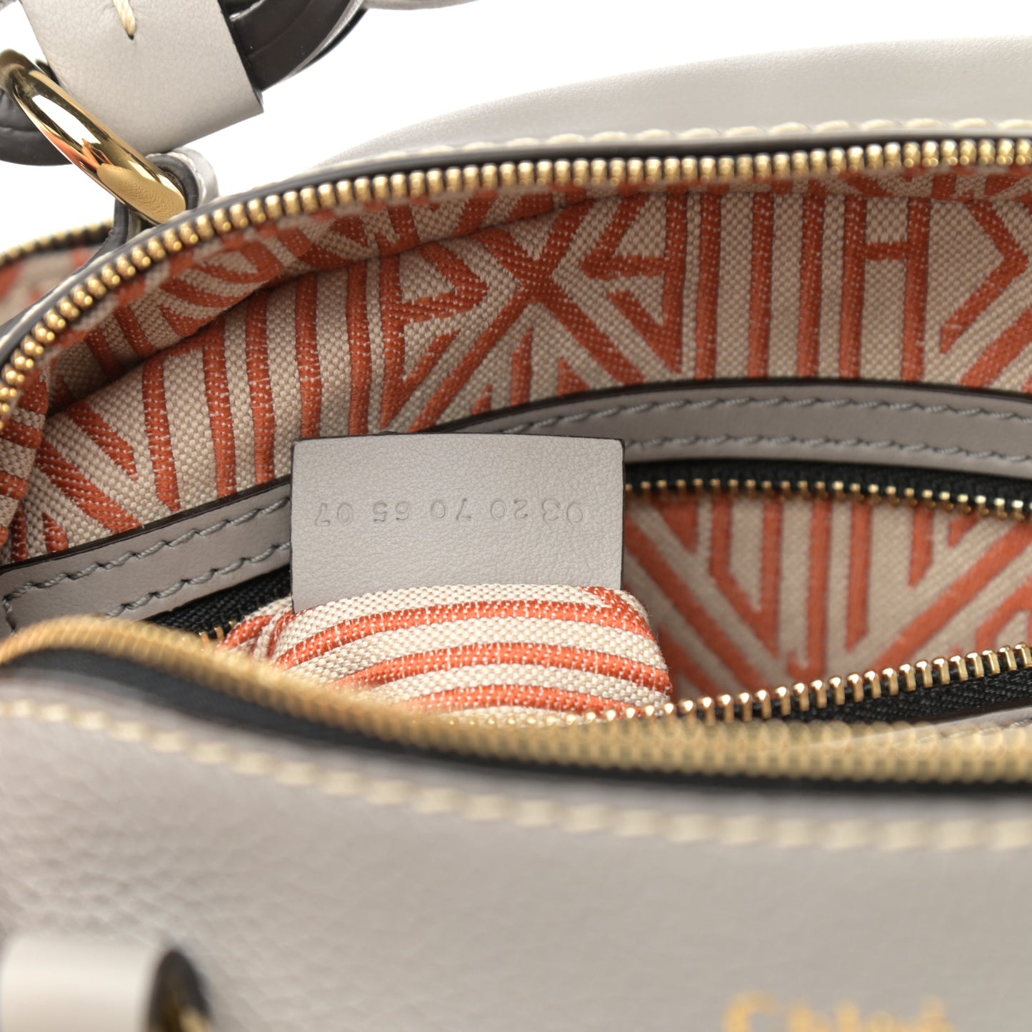 Calfskin Small Daria Stormy Grey