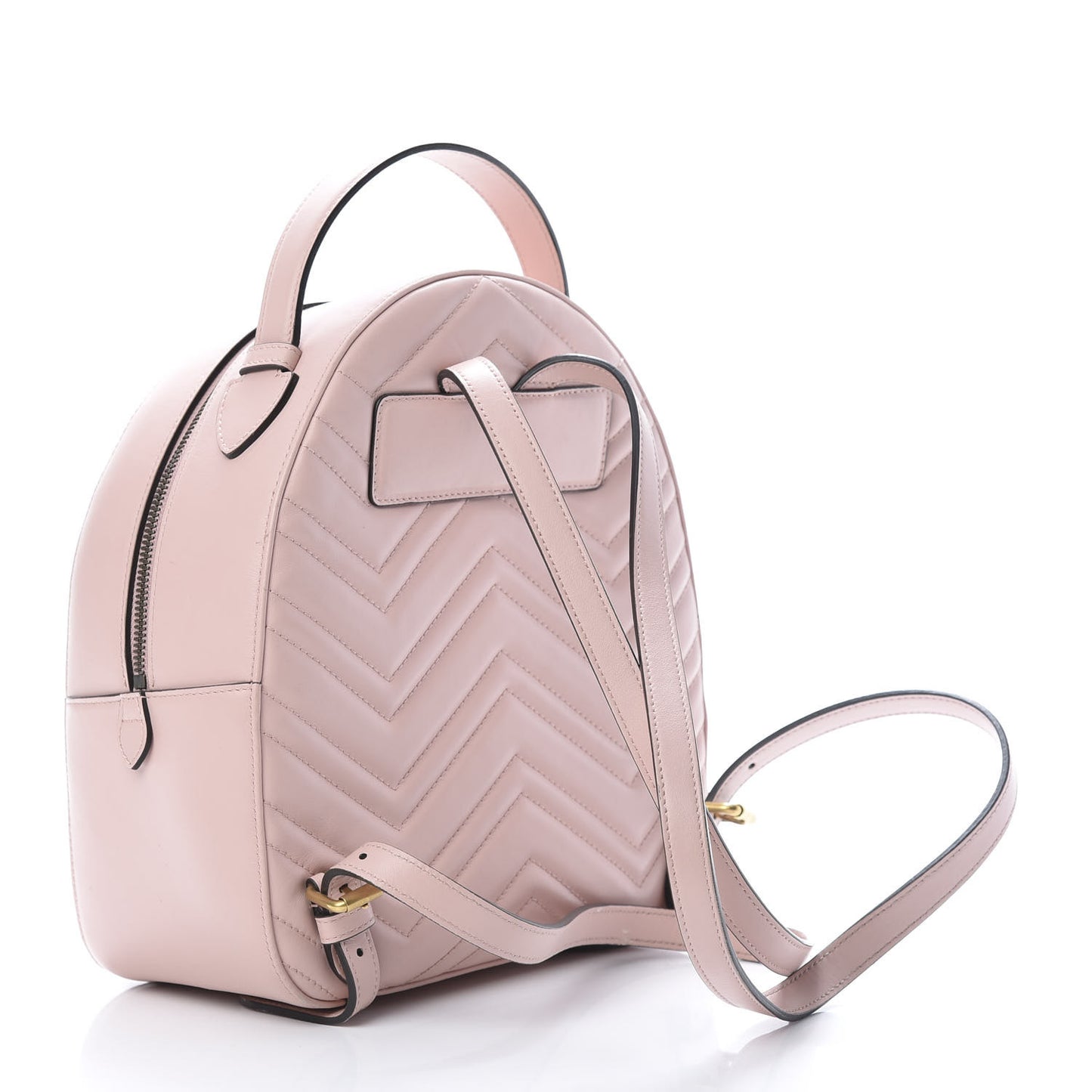 Calfskin Matelasse GG Marmont Dome Backpack Perfect Pink