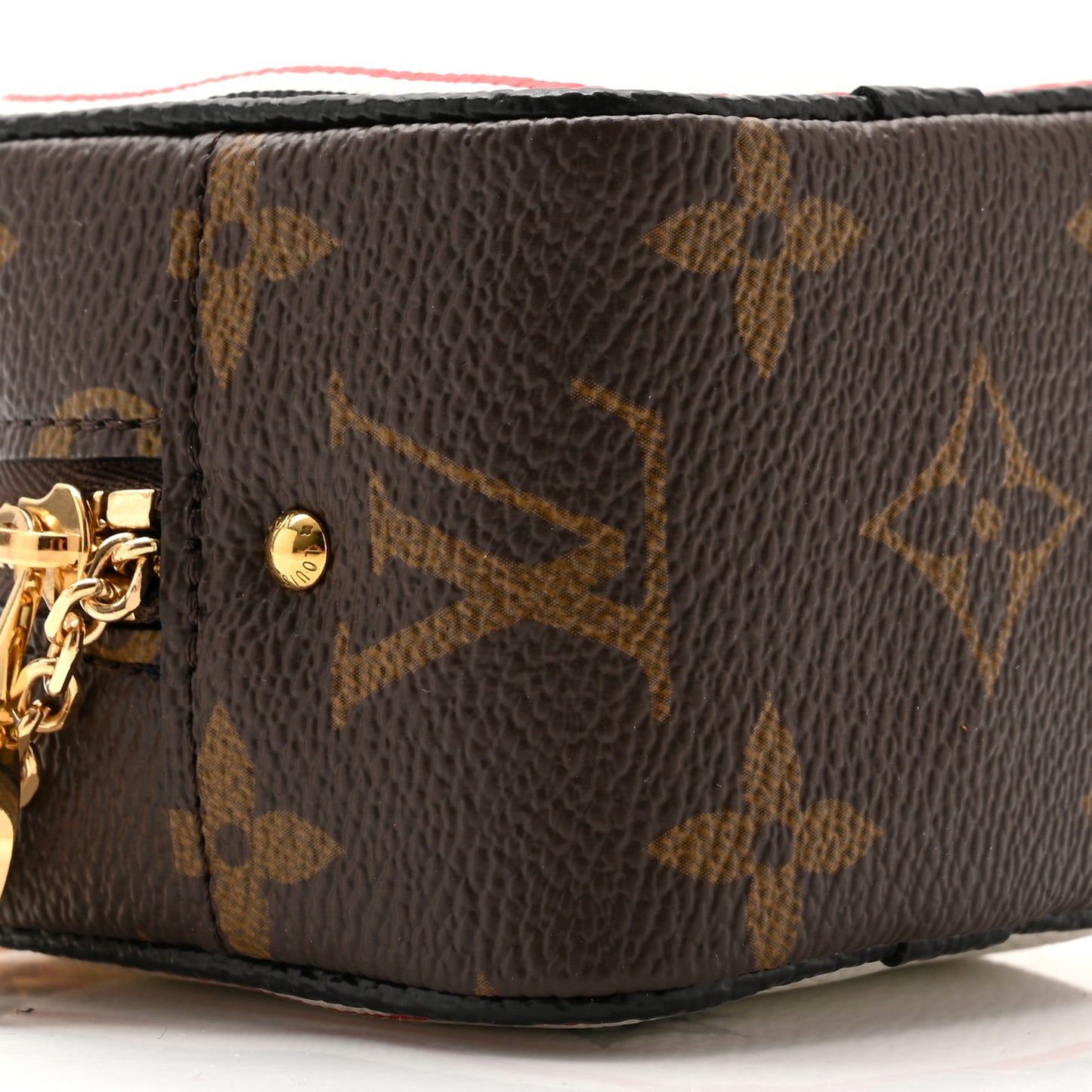 Monogram Game On Cube Coin Purse