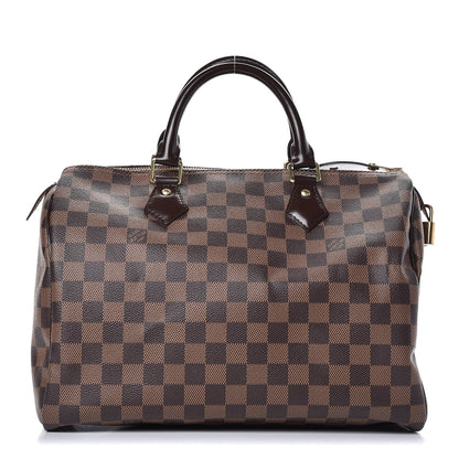 Louis Vuitton Damier Ebene Speedy 30 1 of 7