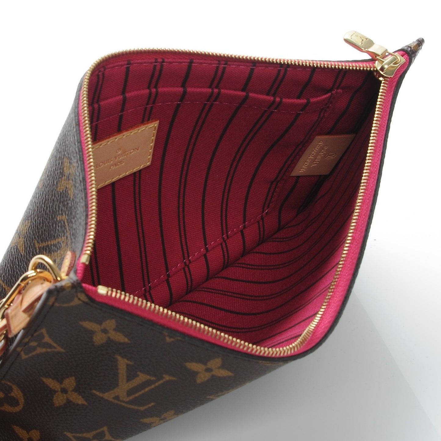 Monogram Neverfull MM GM Pochette Pivoine