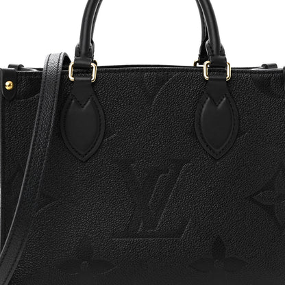 Louis Vuitton Empreinte Monogram Giant Onthego PM Black 7 of 9