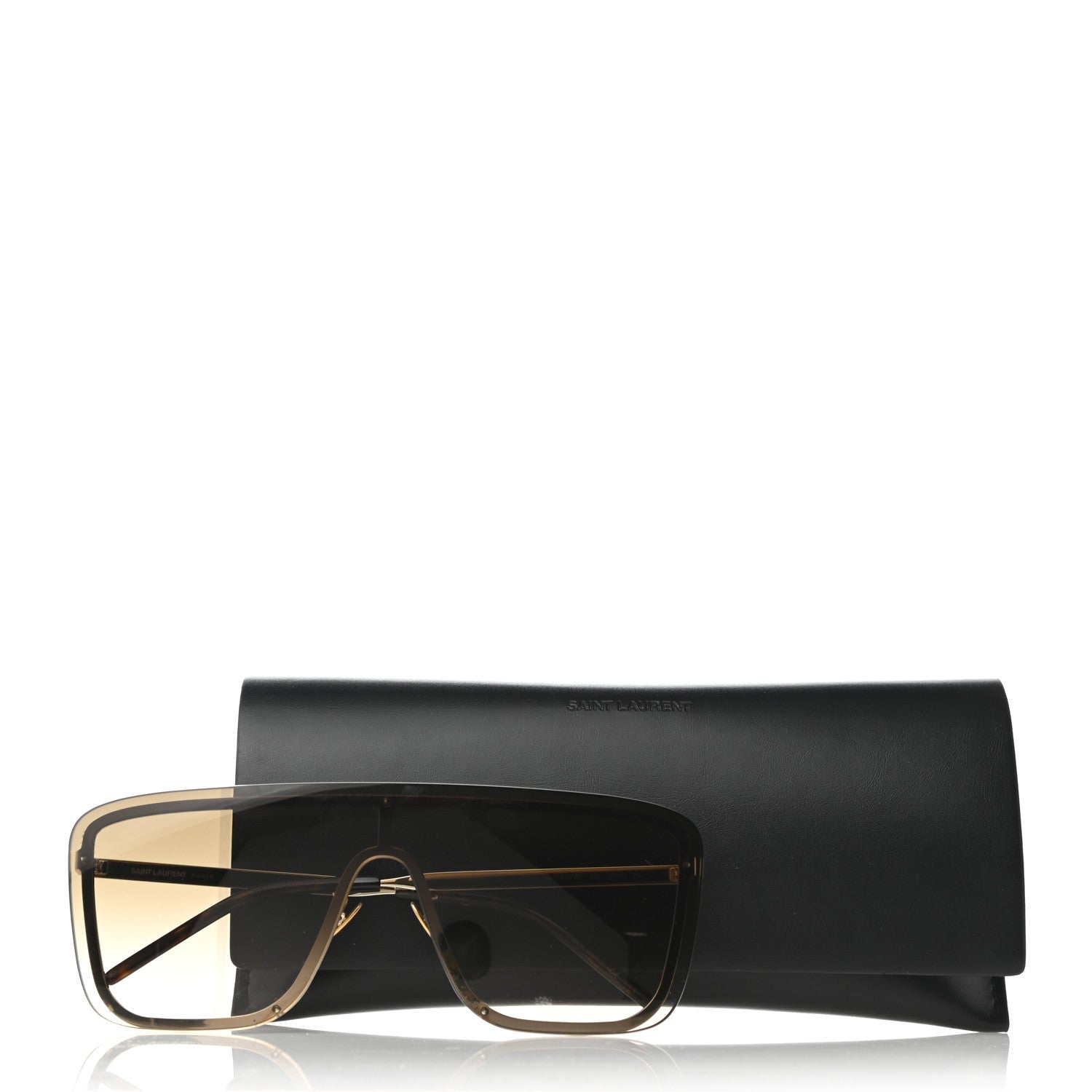 Saint Laurent SL 364 Mask Sunglasses Brown 7 of 7