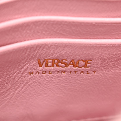 Versace Faux Fur Quilted Virtus Shoulder Bag English Rose 5 of 8
