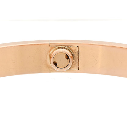 Cartier 18K Pink Gold LOVE Bracelet 19 6 of 8