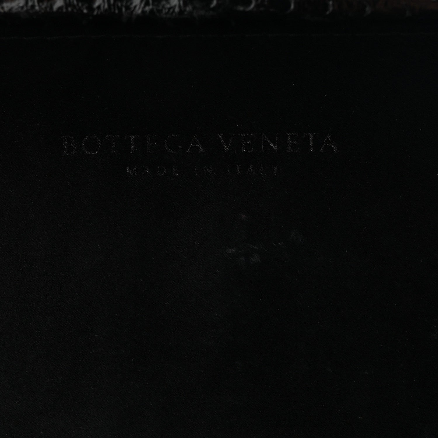 Bottega Veneta Satin Ayers Intreccio Impero Stretch Knot Clutch Black 6 of 10