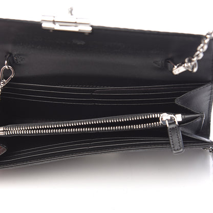 MCM Visetos Large Patricia Wallet On Chain Black 5 of 10