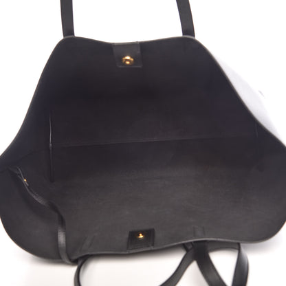 Saint Laurent Calfskin Large Shopping Tote Black 8 of 11