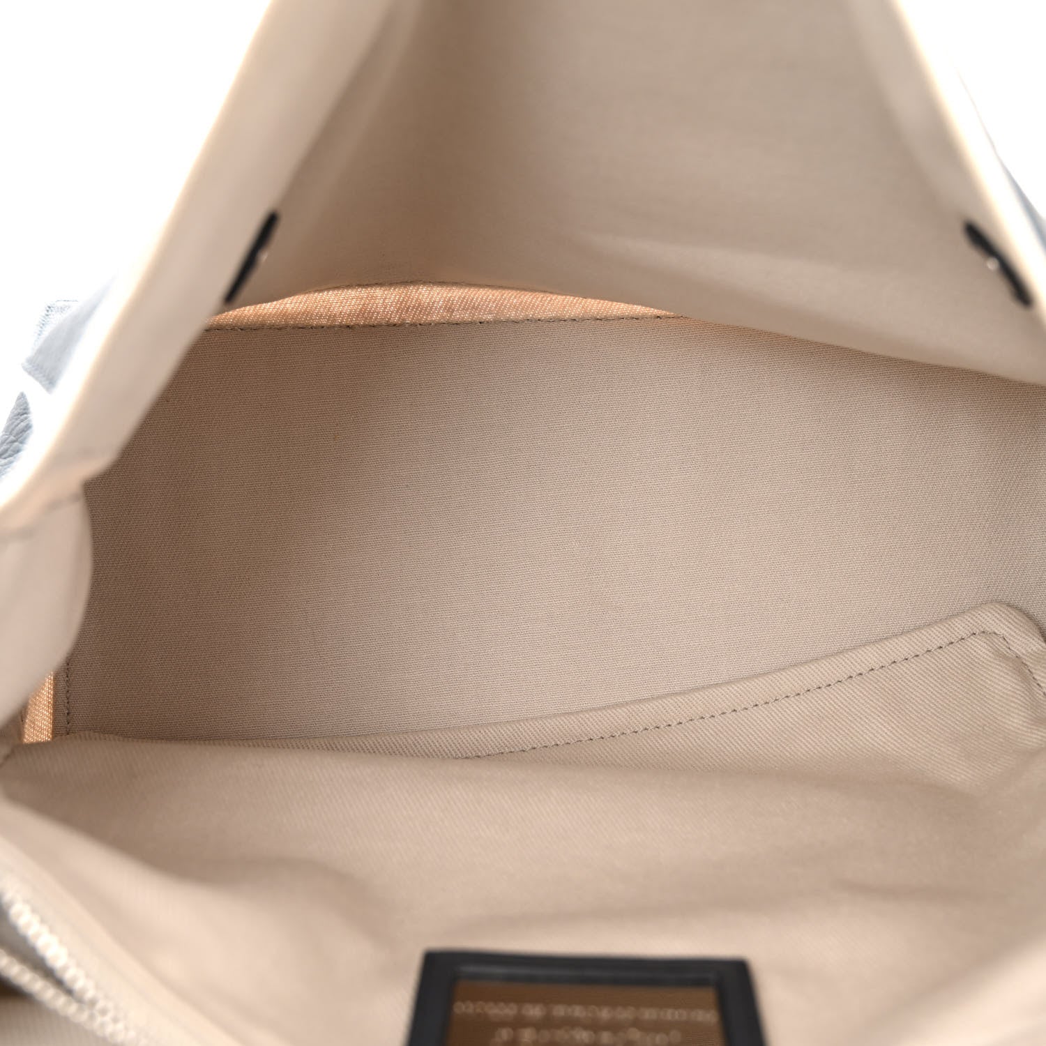 Saint Laurent Calfskin Canvas Large Muse Two Grey 5 of 12