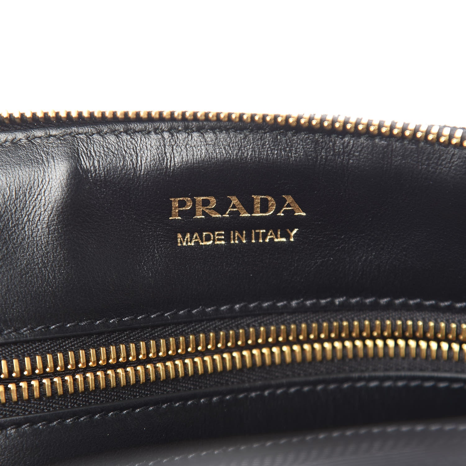 Prada Velluto Impuntu Embroidered Tote Bag Black 8 of 9