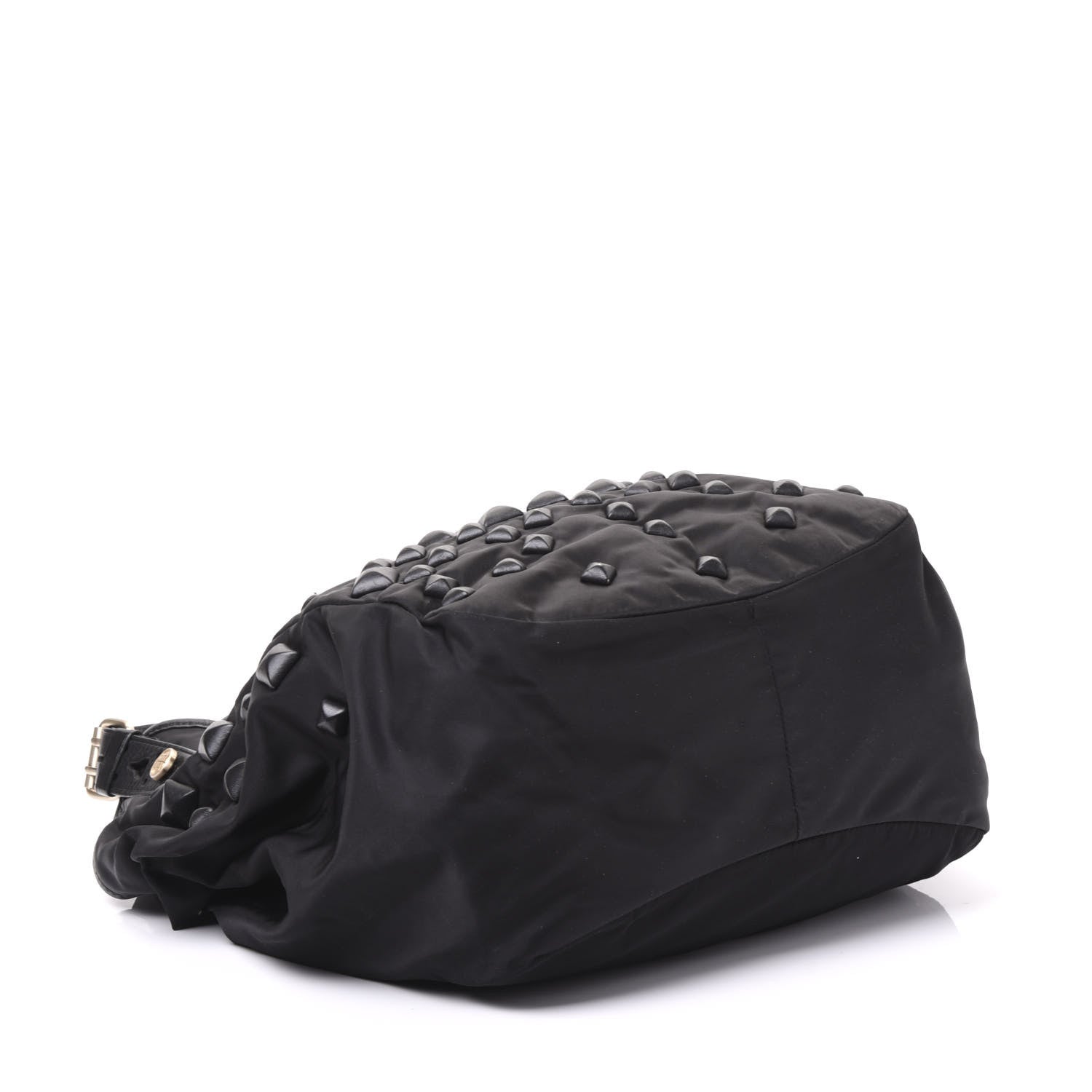 Givenchy Nylon Studded Shoulder Bag Black 3 of 10