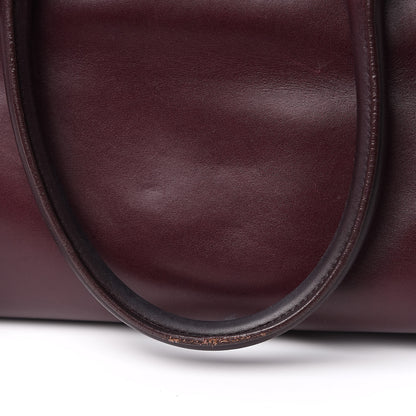 Saint Laurent Calfskin Classic Duffle 6 Amarena 15 of 20