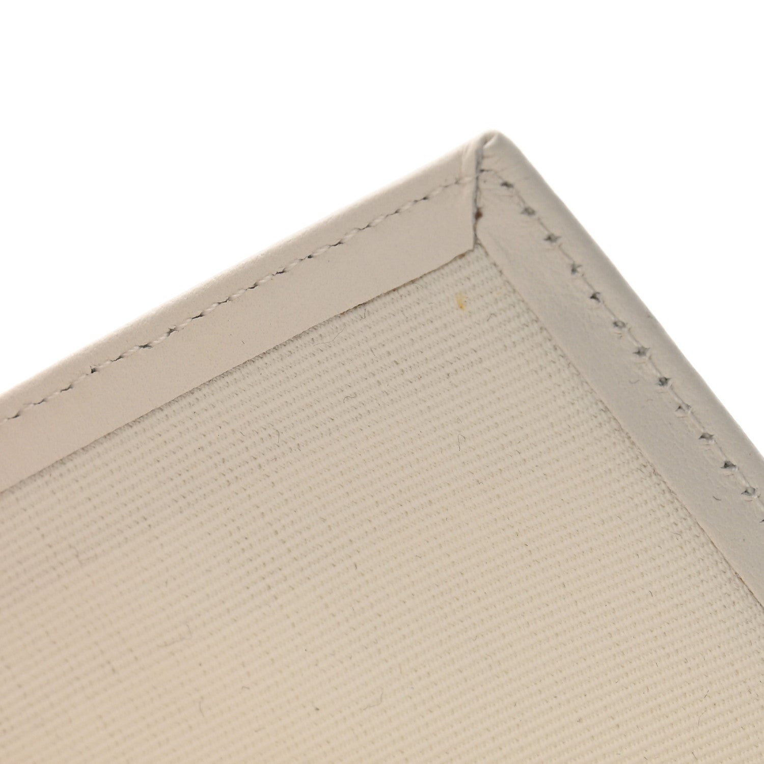 Chanel Caviar Quilted Compact Flap Wallet White 11 of 11