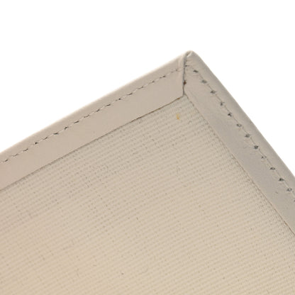 Chanel Caviar Quilted Compact Flap Wallet White 11 of 11