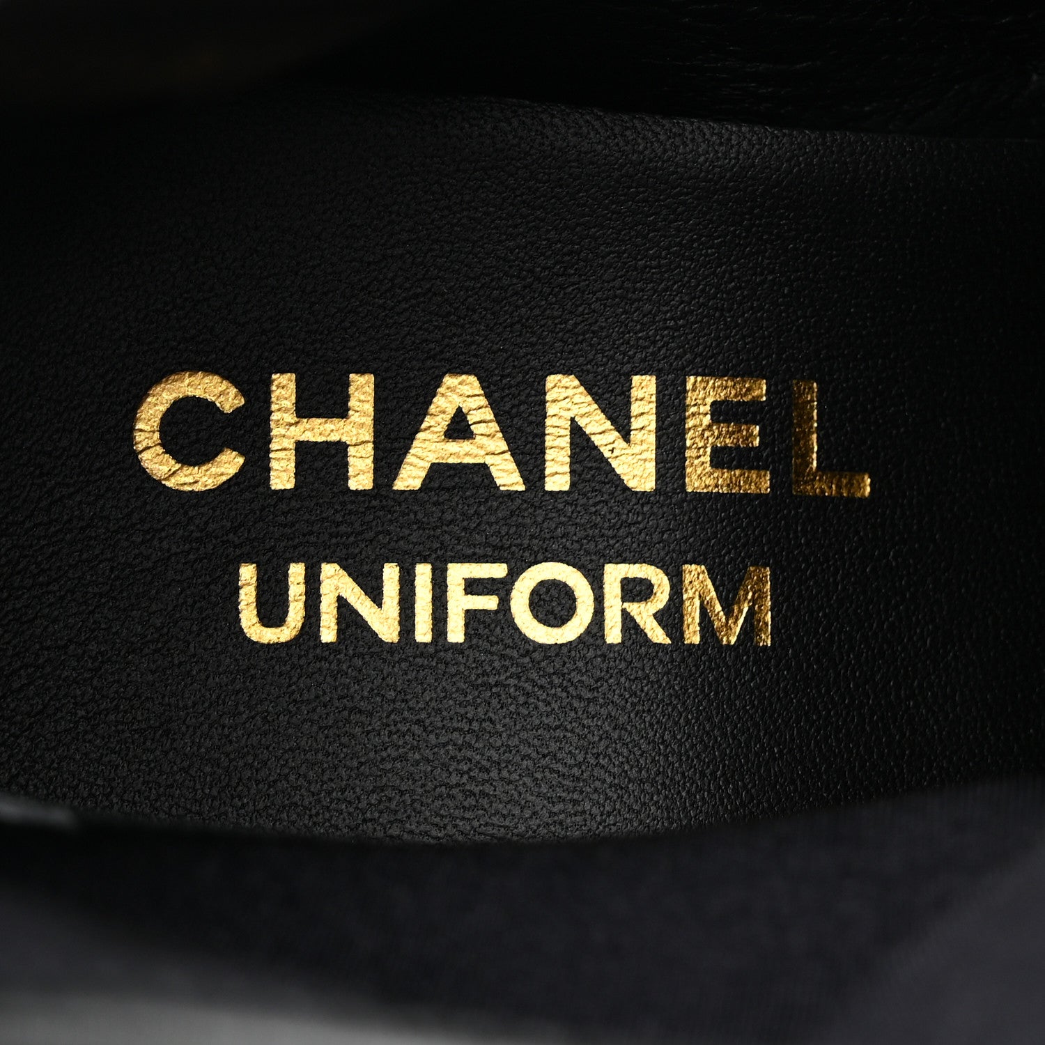Chanel Stretch Lambskin Cap Toe CC Uniform Short Boots 36 Black 8 of 9