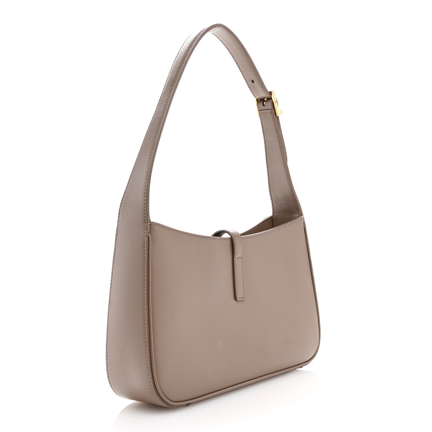 Saint Laurent Smooth Calfskin Le 5 A 7 Hobo Taupe 3 of 11