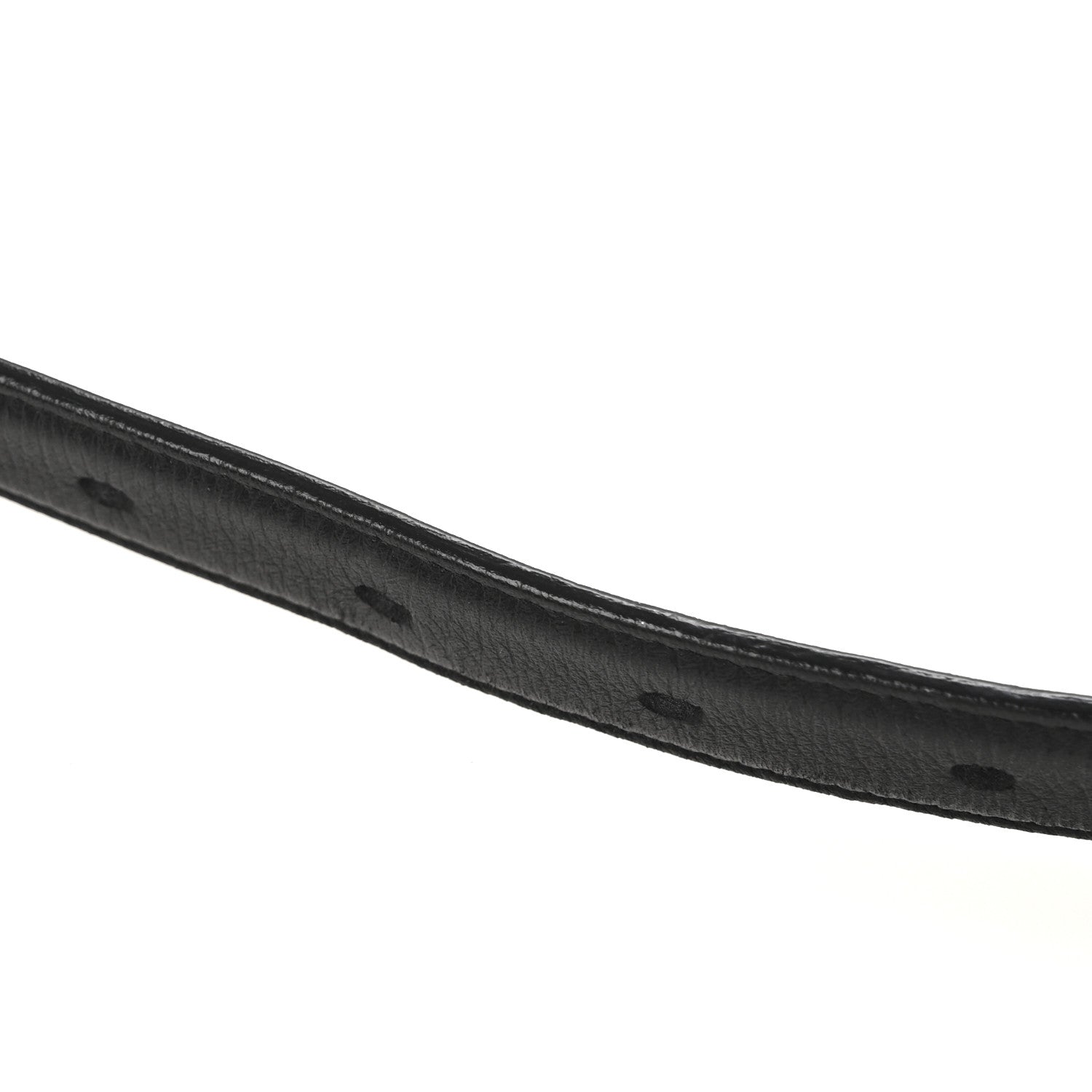Saint Laurent Smooth Calfskin Monogram Square Buckle Belt 95 38 Black 7 of 8