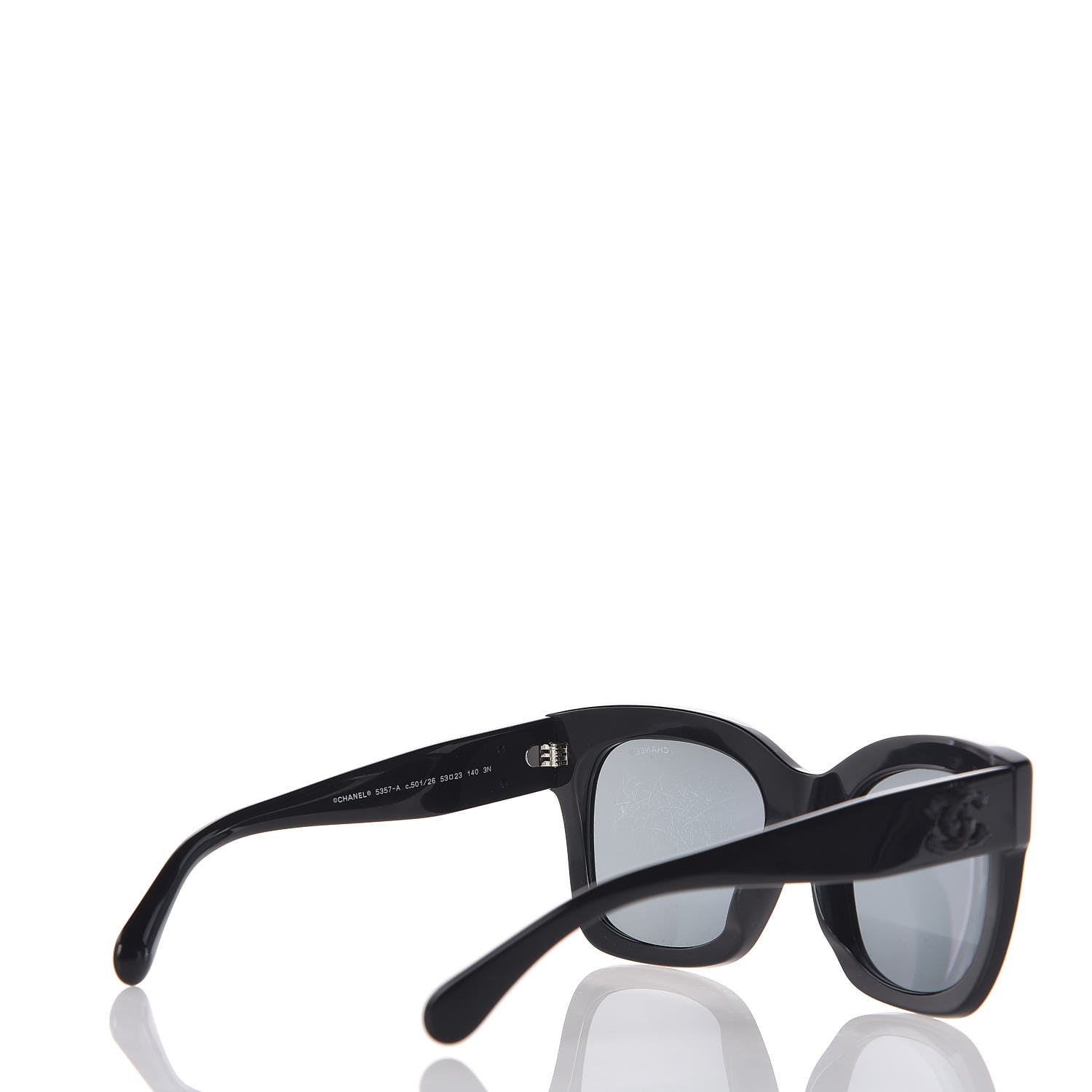 Chanel CC Sunglasses 5357 Black 4 of 7