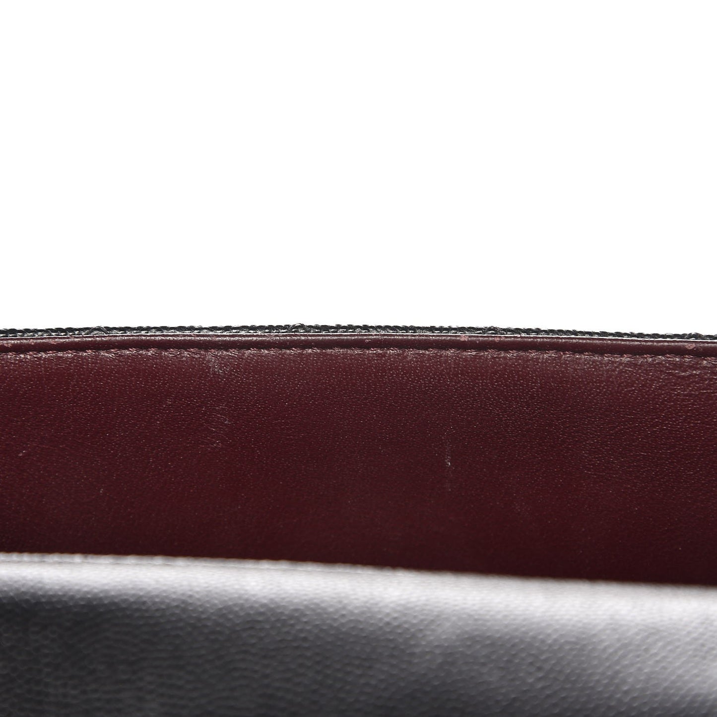 Caviar Quilted Mini Rectangular Flap Black