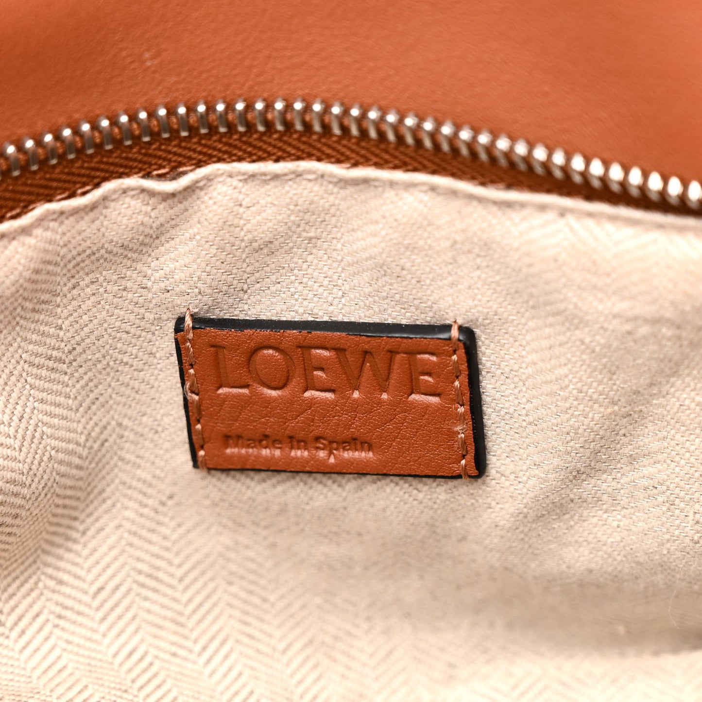 Calfskin Medium Puzzle Bag Tan