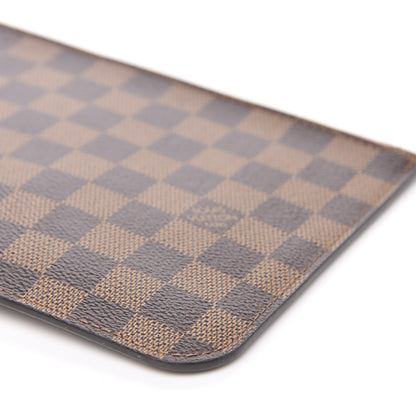 Louis Vuitton Damier Ebene Neverfull MM GM Pochette Rose Ballerine 10 of 10