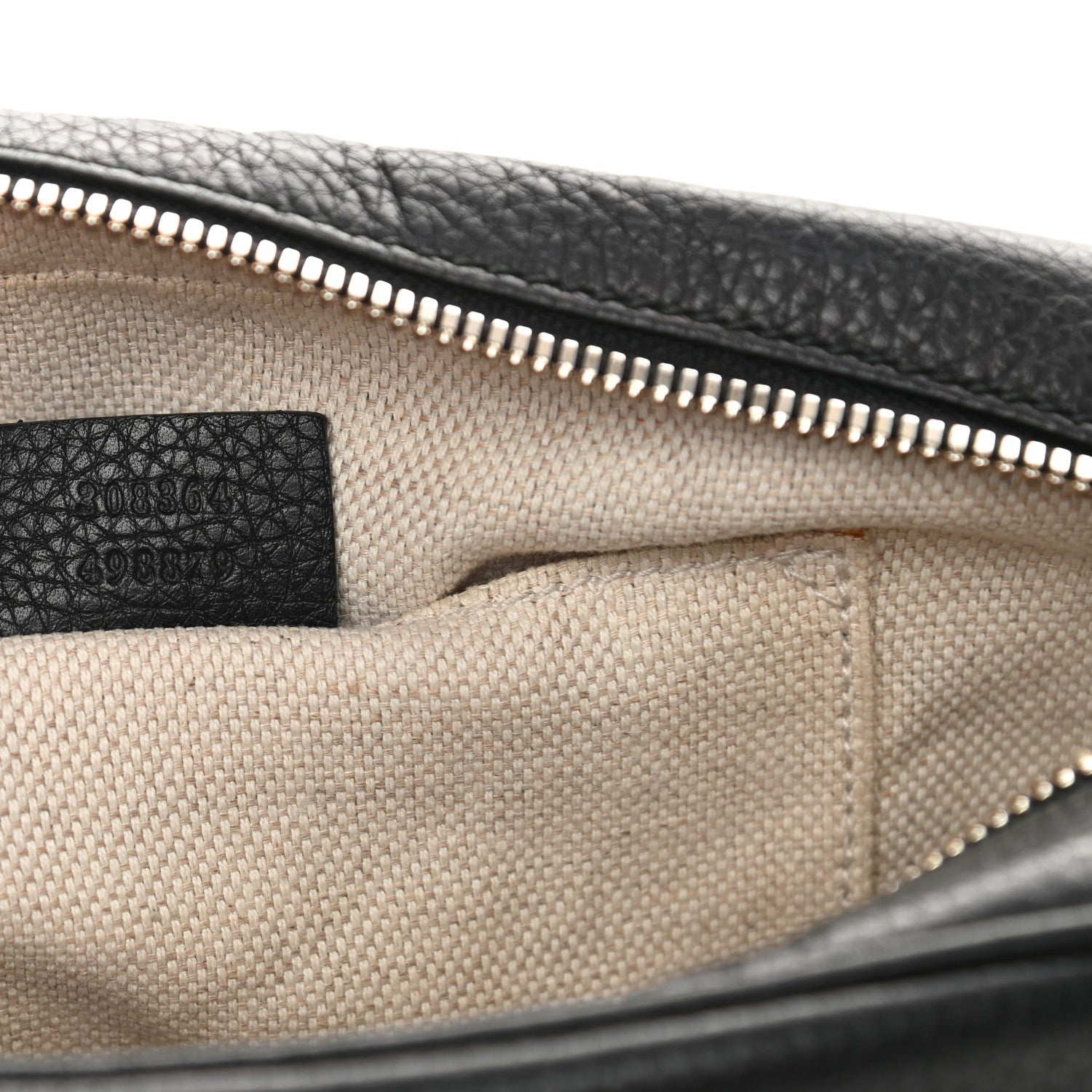 Gucci Pebbled Calfskin Small Soho Disco Bag Black 7 of 15