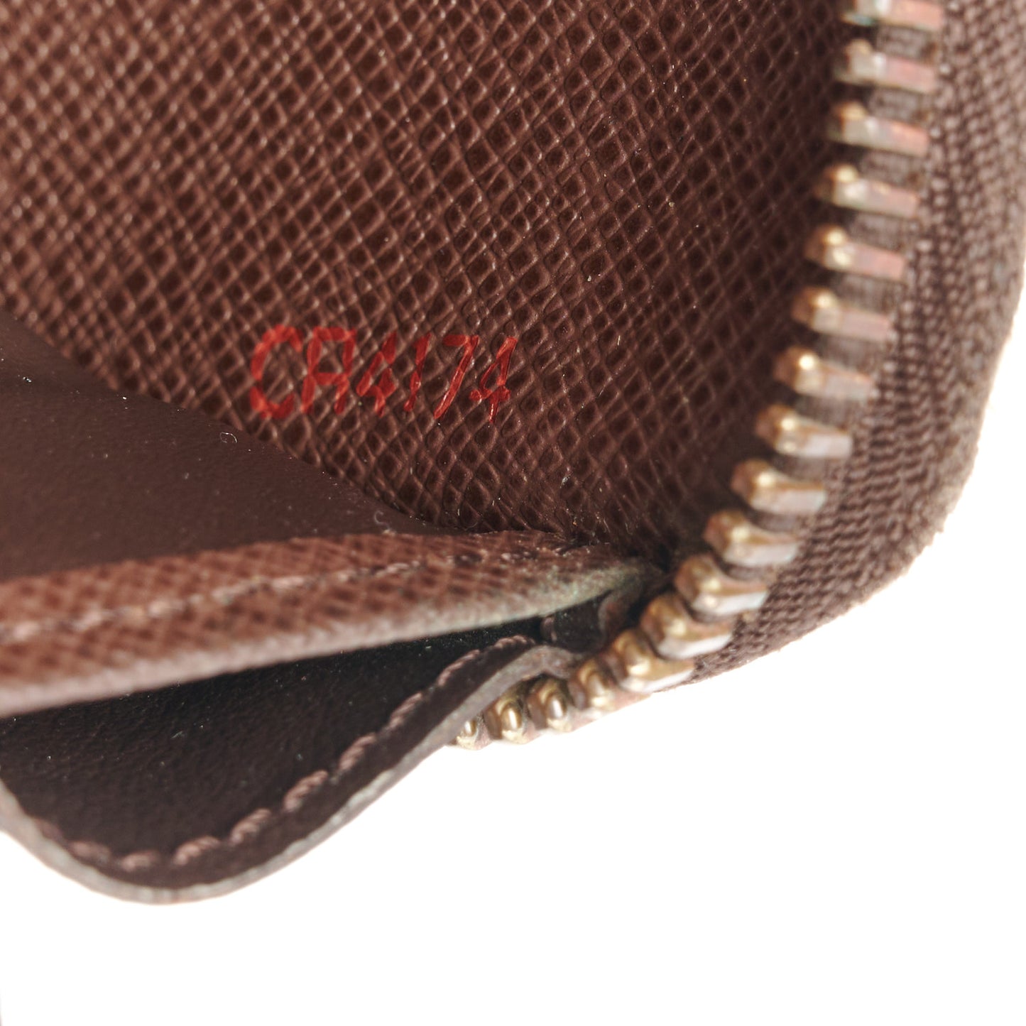 Damier Ebene Zippy Wallet