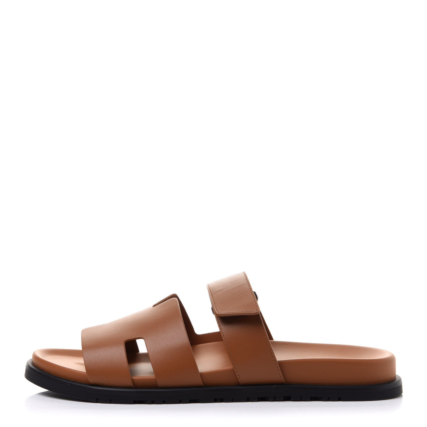 Calfskin Mens Chypre Sandals 45 Gold