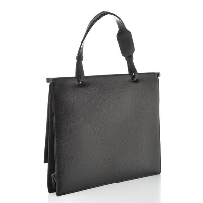 Gucci Pebbled Calfskin Top Handle Bag Black 3 of 11