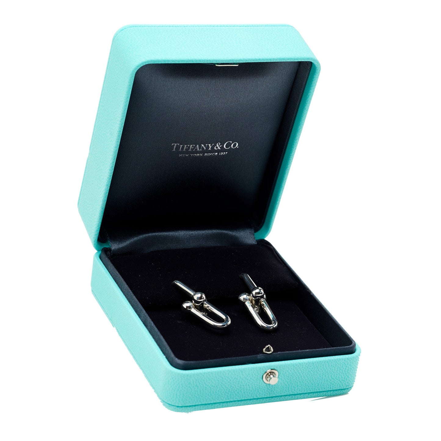 Sterling Silver Large HardWear Link Earrings