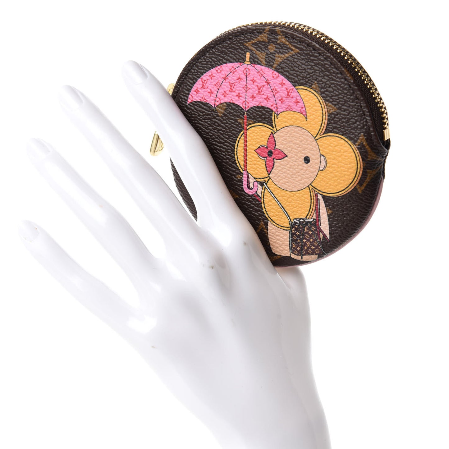 Monogram 2019 Christmas Animation Tokyo Round Coin Purse