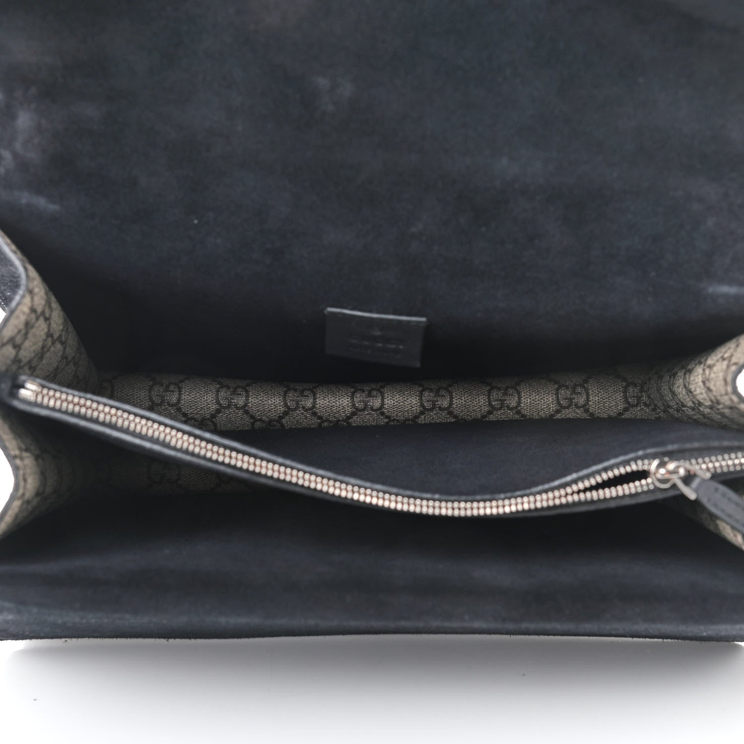 Gucci GG Supreme Monogram Medium Dionysus Shoulder Bag Black 5 of 9