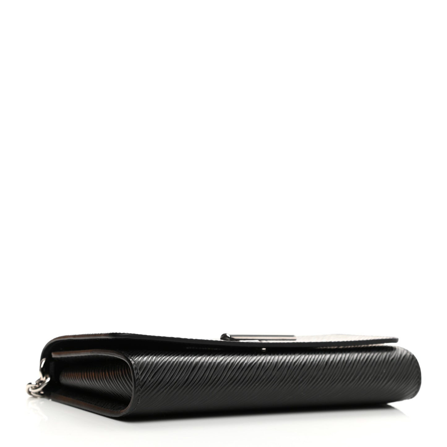 Epi Twist Chain Wallet Black