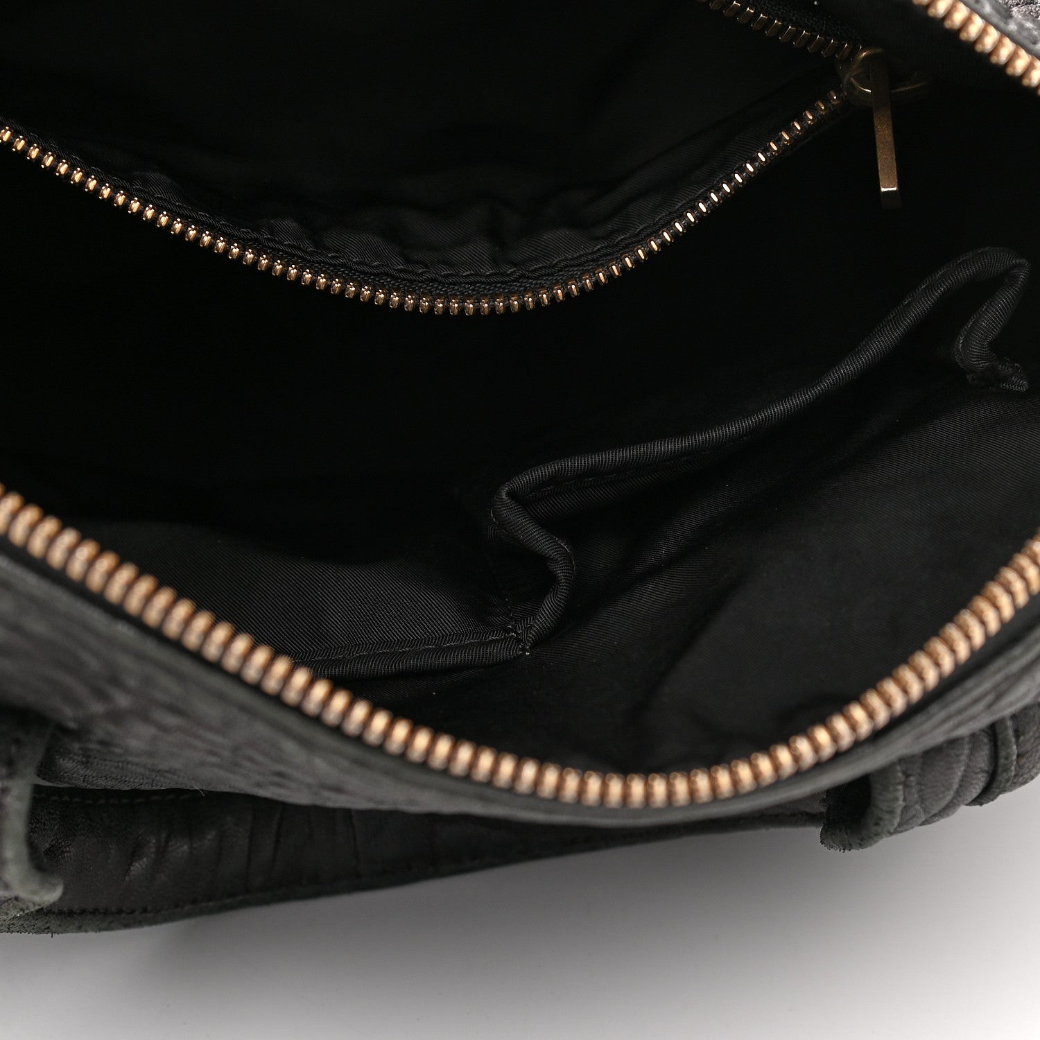 Alexander Wang Pebbled Lambskin Rocco Black Pale Gold Hardware 11 of 12