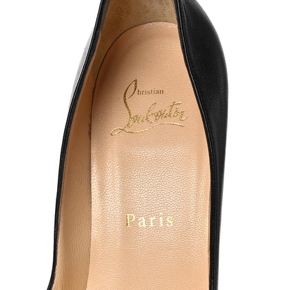 Christian Louboutin Shiny Nappa Apostrophy 100 Pumps 38 Black 8 of 11