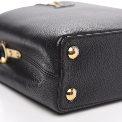 Louis Vuitton Taurillon Capucines BB Black 7 of 9
