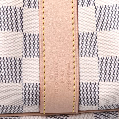 Louis Vuitton Damier Azur Keepall Bandouliere 55 6 of 30