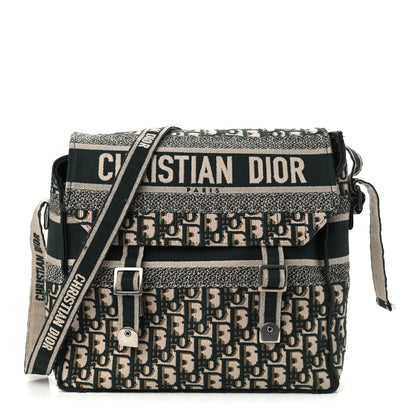 Christian Dior Oblique Medium Diorcamp Messenger Green 1 of 8