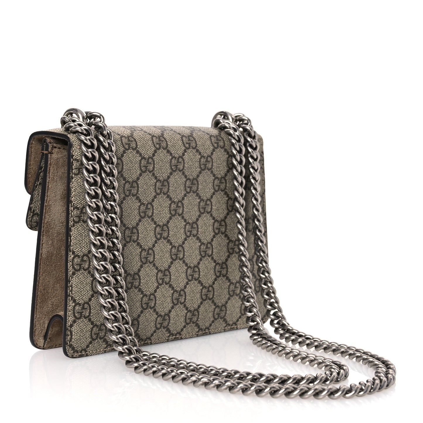 GG Supreme Monogram Mini Dionysus Shoulder Bag Taupe