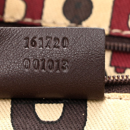 Gucci Guccissima Small Princy Satchel Brown 7 of 21