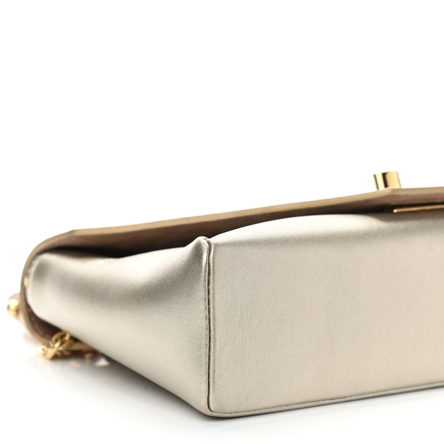 Louis Vuitton Metallic Calfskin Love Note Gold Silver 9 of 10